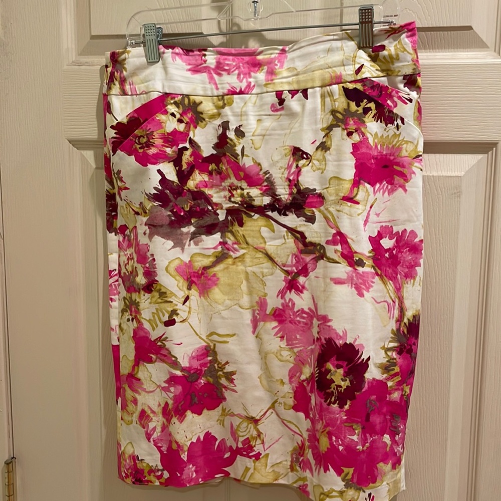 Charter club multicolor, pencil miniskirt